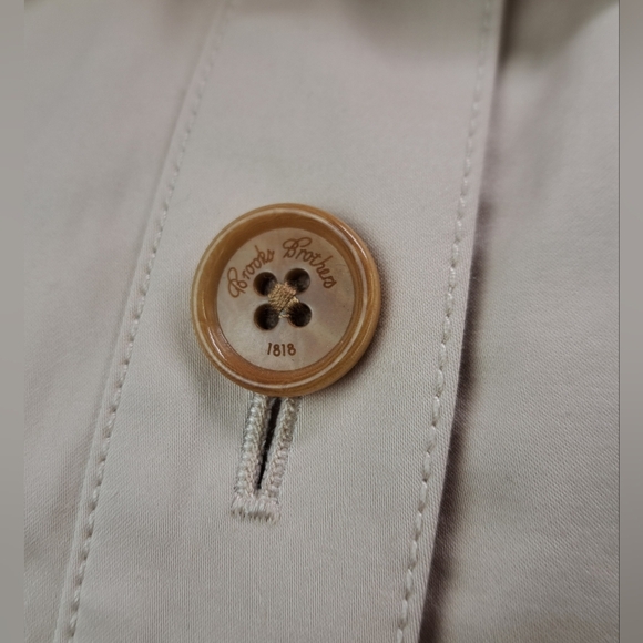 Brooks Brothers Women's Cargo Safari Jacket Stretch Cotton HQ Beige Size 10 US - Picture 4 of 12